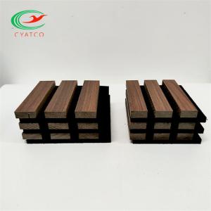 Ceiling Laminated Sound Acoustic Panel Multipurpose Wood Veneer