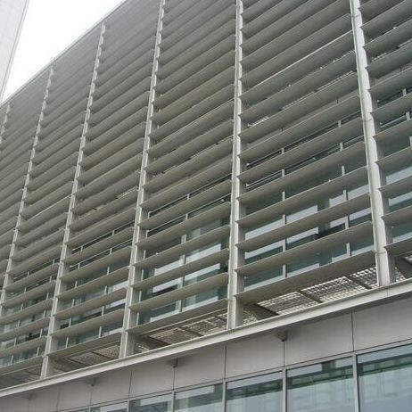 Manual Open Aluminum Coils Blinds for Energy-Saving and Reduced Electricity Costs