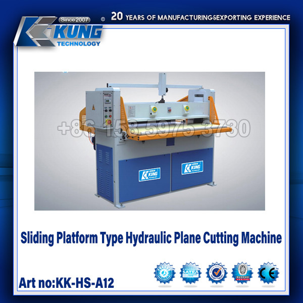Sliding Platform Type Hydraulic Plane Cutting Machine Shoe Making Machine