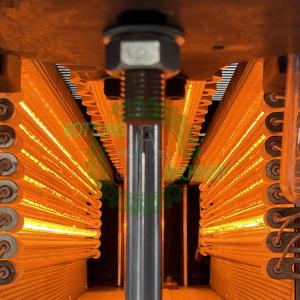 2400BPH Automatic Preform Loading 4 Cavity Bottle Blow Molding Machine