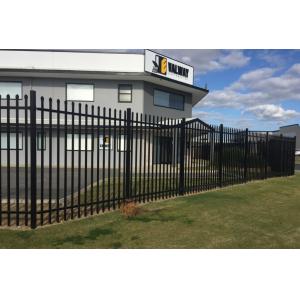 Garrison Fence With galvanized steel and silicon bronze wire