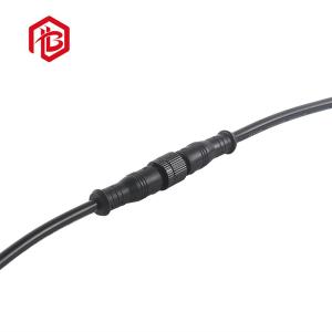 M16 Metal Outdoor LED Lamp Plug Connector 6 Pin Waterproof Wire Male And Female