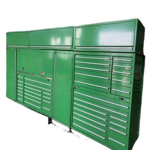 Customized Support Heavy Duty Double Door Metal Storage Cabinet with Drawers and