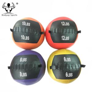 Durable PVC Slam Ball Medicine Ball With Sand Filled Balance Maintaining