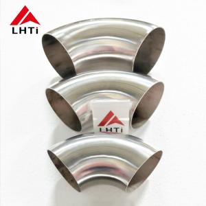 90 Degree Push Titanium Elbow Gr2 Pipe Fitting Bend