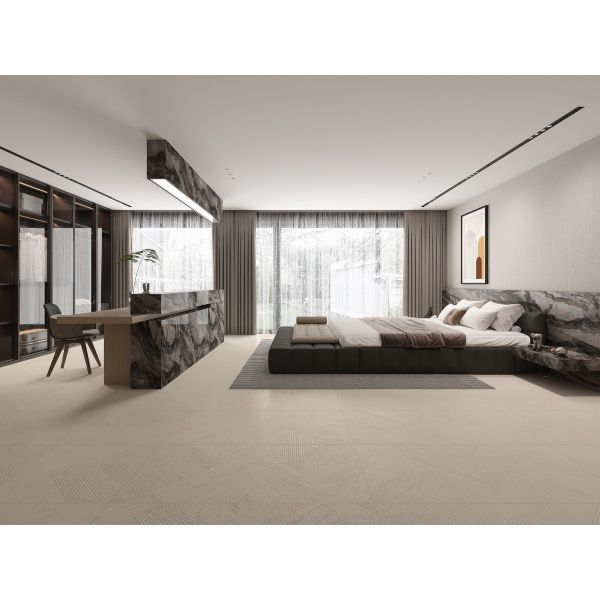 AAA Grade Brown Wooden Porcelain Tiles 600x1200mm