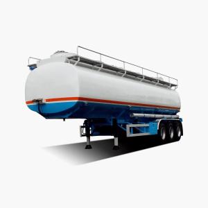 42000 Liters 28t Diesel Tank Trailer Heavy Duty