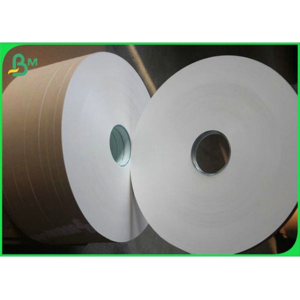 60gsm 120gsm Food Ink Printed Food Grade Straw Paper Roll with One Side Glazed Paper