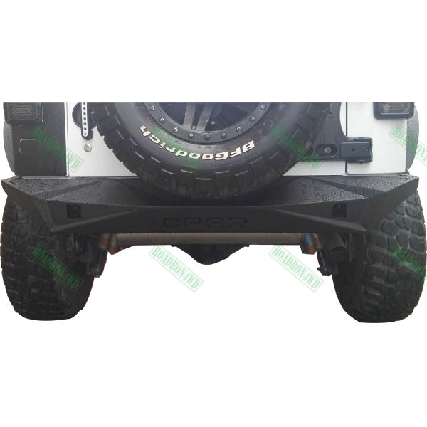 Wrangler JK Rear bumper steel black rear bumper for Jeep wrangler JK