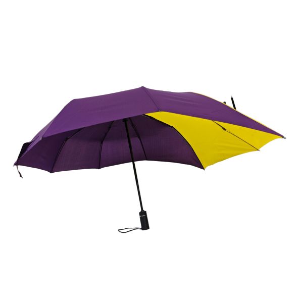 Buy 23-inch 9-Rib Irregular Backpack Umbrella with Metal Frame and Pongee Fabric for Windproof Protection at wholesale prices