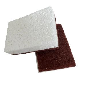 Biodegradable Cellulose Scouring Pads Dual-Layer for Kitchen & Body