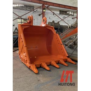 Custom 30 Ton Excavator Rock Bucket Q355b With Pins