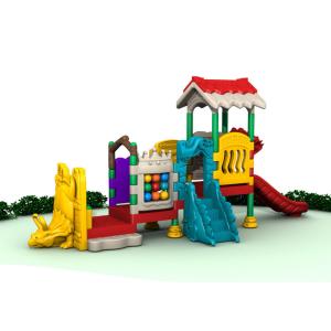 Toddler Outdoor Playground Sets Outdoor Plastic Playset With Slide For Adventure