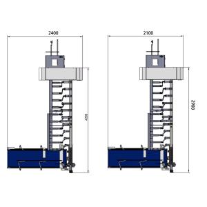 FS-540A Automatic Handypack Stacker Box Collector