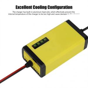 Fully Intelligent Pulse Repair Battery Charger Overheating Protection
