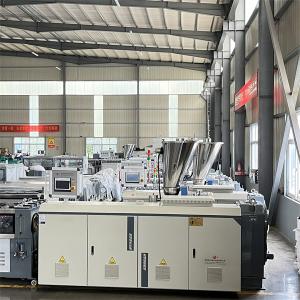 Industrial Plastic Pipe Machine 60KW HDPE Pipe Extrusion Plant