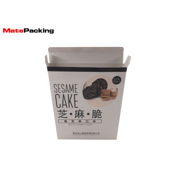 Food Grade Retail Packaging Boxes Custom Size For Snacks Packaging