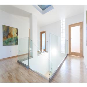 Powder Coated / Polished / Brushed / Anodized Glass Fence For Airport