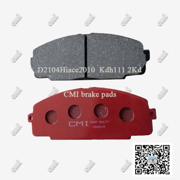 04465-26020 Disc Brake Pads Replacement For D2104 Hiace2010 Kdh111 2Kd