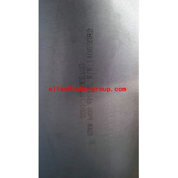 Buy TOBO STEEL Group ASTM A403 WP304 316 304L 316L tee at wholesale prices
