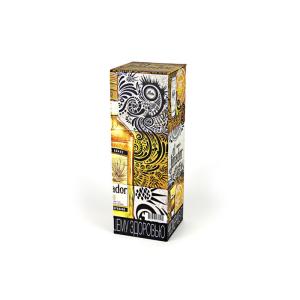 Customized Square Recycled Paper Gift Boxes , Movable Cylindrical Tubes Wine