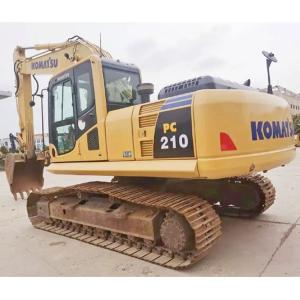Moving Speed 4.6 km/h 21 Ton Komatsu PC210 Excavator with Cummins Engine in