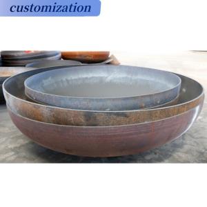 Excellent Welding Connection Q235 Ss304 Ellipsoidal Dished End Hemispherical