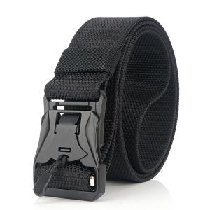 Army Plastic Buckle Nylon Belt Magnetic 125cm Tactical Training
