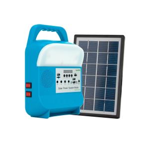 6000mah Solar Power Bank LED Emergency Lights 3W 6V Rechargeable