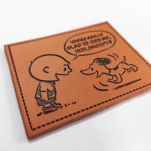 Wholesale Customize Embossed Leather Patch PU Leather Patches Embossed Garment