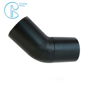 Quality Plastic Butt Fusion Hdpe 45 Degree Elbow DN 20 for sale