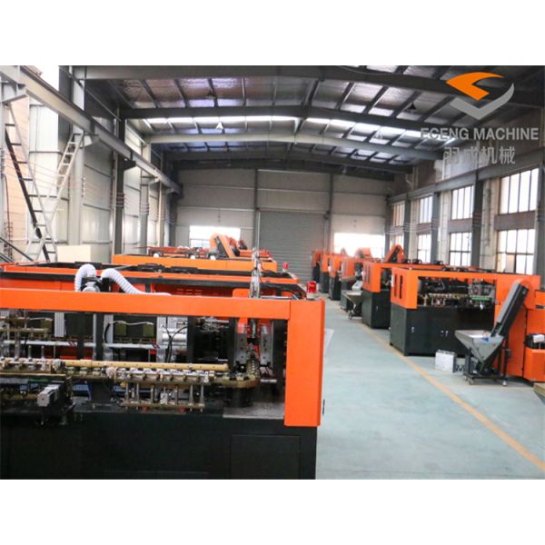 Plastic Juice Water Bottle Blowing Machine , Pet Bottle Stretch Blow Molding Machine