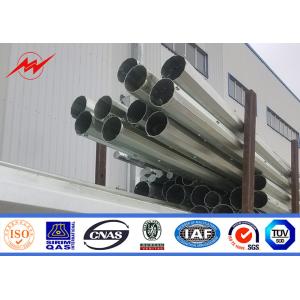Electric Transmission 35m/S Steel Power Pole 13m 400kg
