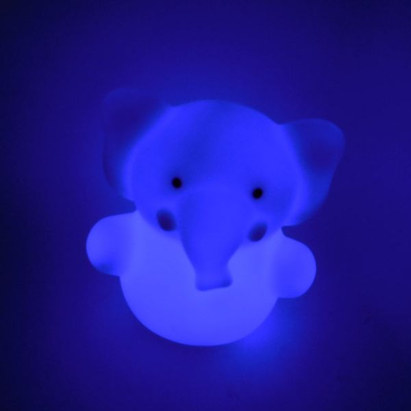 Innovation Mini Plastic LED Battery- powered Animal shape Elephant Light toys gifts
