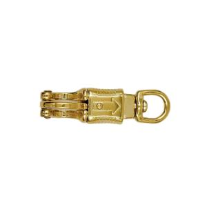 5/8'' Brass Panic Snap Hook - 2002B-58