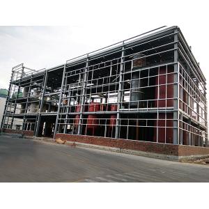Sustainable Commercial Prefab Sqaure Tube And H Section Steel