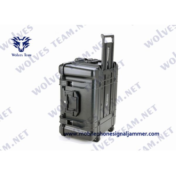 Military Waterproof Convoy Vehicle Bomb Jammer Full Band Frequency RF GPS Cell