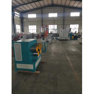 Plastic Geostrap Extruder Machine / Professional Geo Strap Band Extrusion