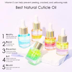 Double Layer Nail Cuticle Oil Bottle Custom Logo Private Label Cuticle Nail Care