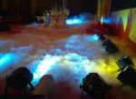 Stage Effect Dry Ice Fog Machine Coverage 150 Square Meters Low Ground