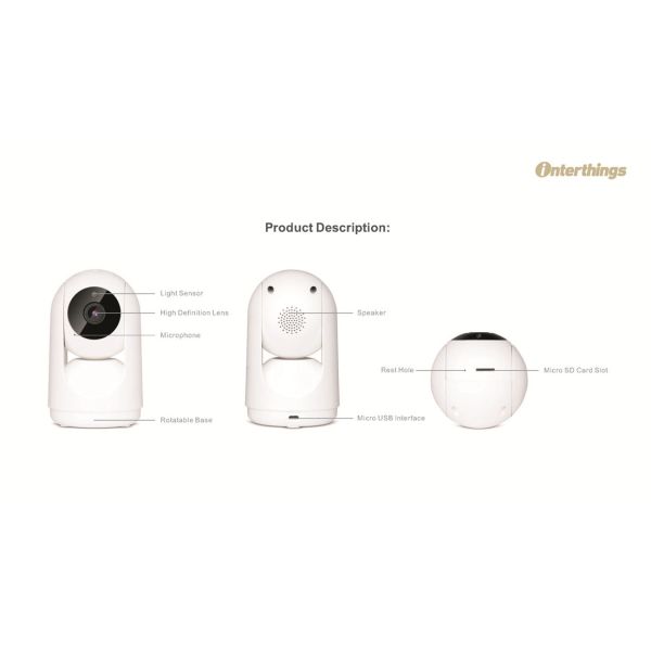 1080p Indoor Pan & Tilt Wi-Fi Camera