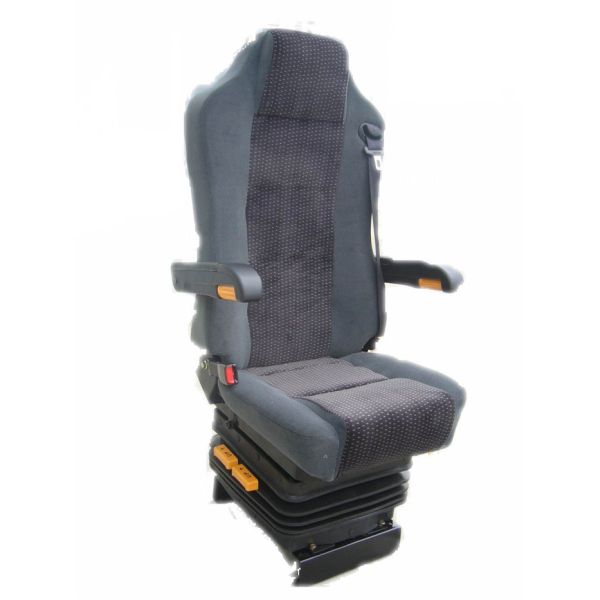 Extendable Cushion Bus Driver Seat Right Hand Side Controls Preventing Lateral