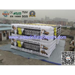 Advertising Large Inflatable Cube Tent Marquee Rental For Amusement Park
