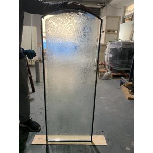 Safety Tempered Entry Door Glass with High Heat Resistance
