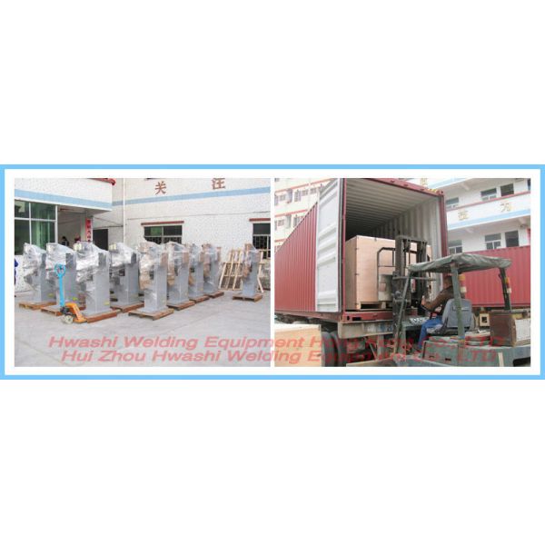 Long Shape Stainless Steel Direct Seam Welding Machine Horizontal Running Way