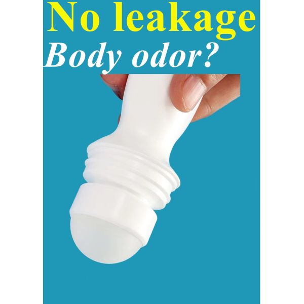 30ml 50ml 60ml 100ml PE Plastic Roll on Deodorant Bottle Roller Fragrant Body