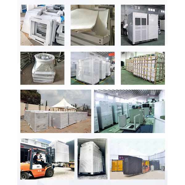 5HP Portable Air Conditioner For Marquee Tent / Office 5 Ton Mini Air Conditioner Unit