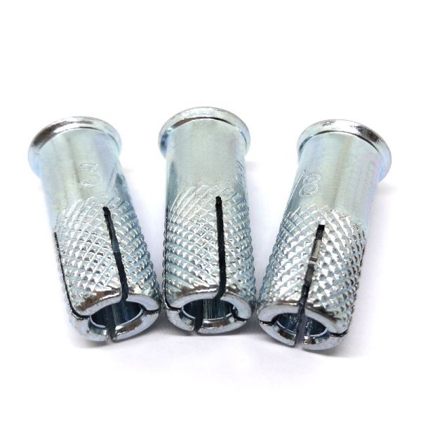 Buy Galvanized Knurled 1/2" Concrete Drop In Sleeve  Anchors at wholesale prices