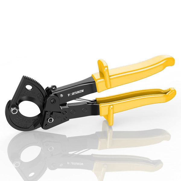 Buy Ergonomic Practical Electrical Ratchet Cutters , Heavy Duty Cable Cutter 240mm at wholesale prices