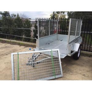 6x4 Fully Hot Dipped Galvanised Caged Trailer 750KG